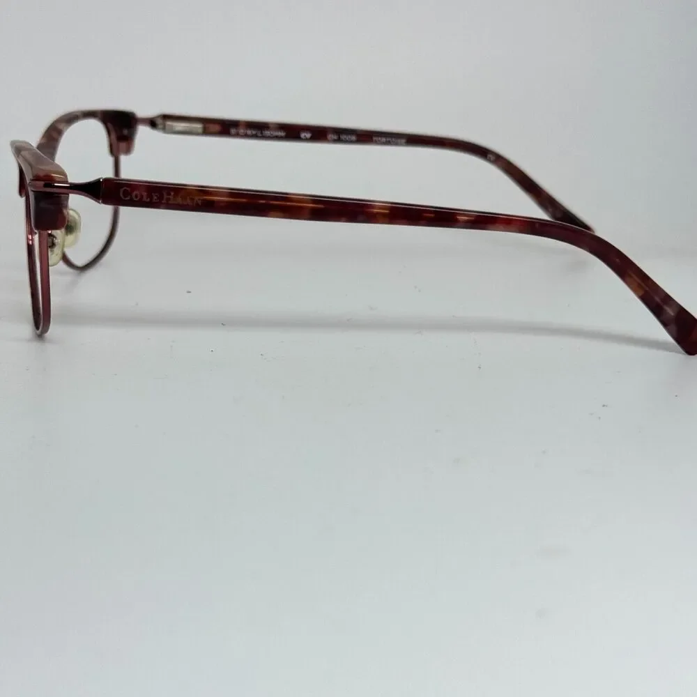 Cole Haan CH 1008 Eyeglasses Eggplant Tortoise‎ 51-16-135 H15261